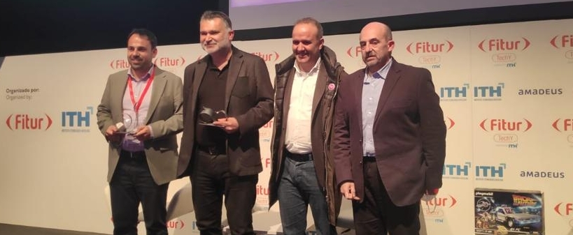 Tres empresas asociadas a ADESTIC, premiadas en FITUR 2022