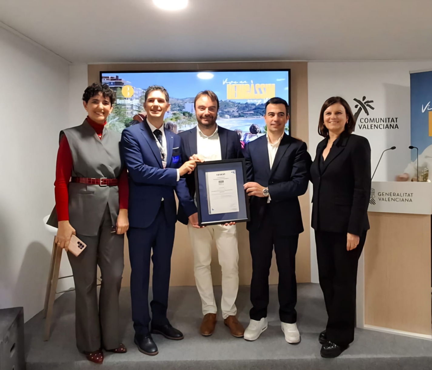 El Hotel Intelier Bonaire, primer hotel certificado como Empresa Turística Inteligente en la Comunidad Valenciana según la norma UNE 178510:2023