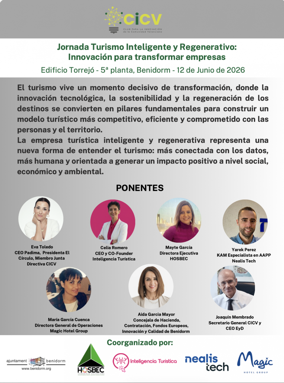 Las empresas de ADESTIC lideran el debate sobre turismo inteligente y regenerativo en Benidorm